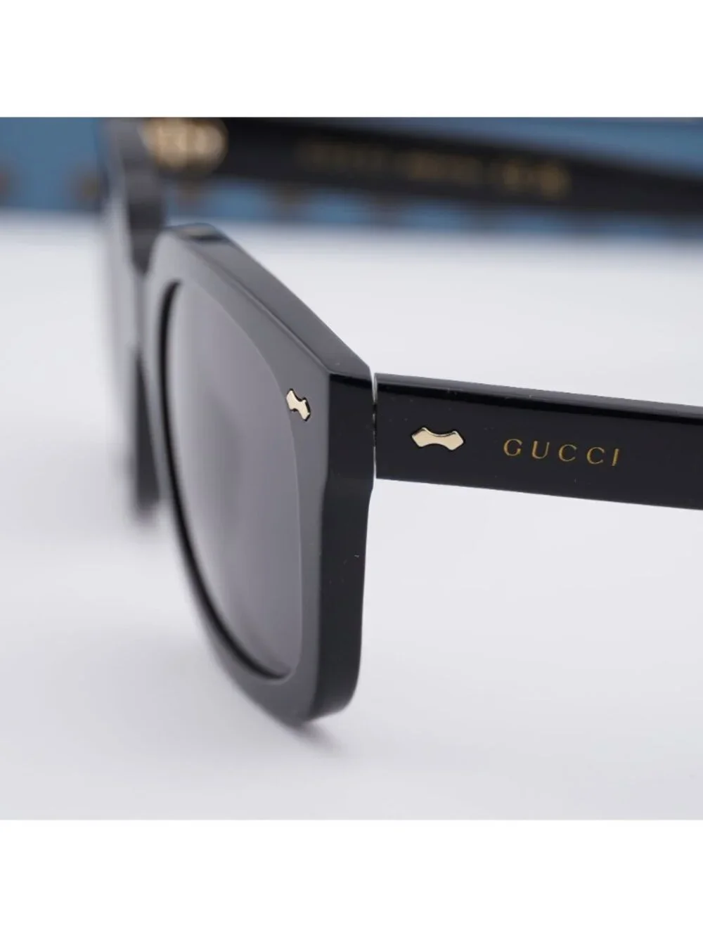Gucci GG0912S 005 Square Sunglasses - Black / Grey